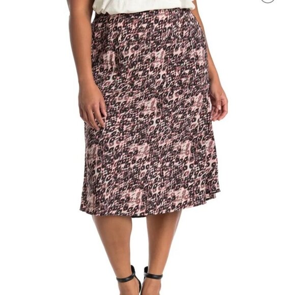 Sanctuary Satin Midi Skirt - Picture 2 of 4